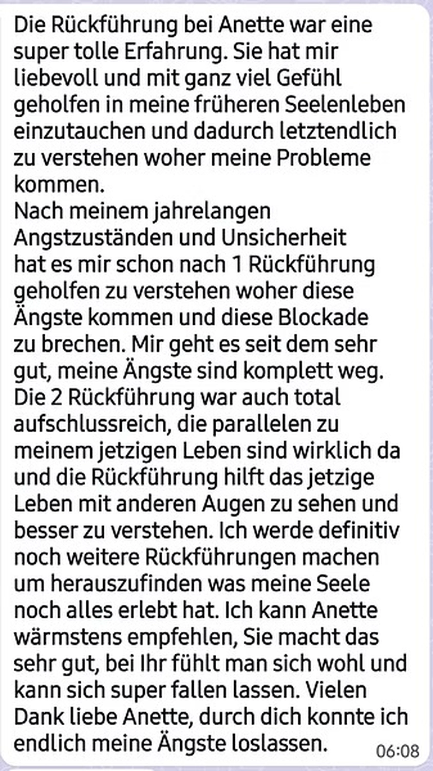 Seelenfarbe - Achtsamkeitstrainerin und Gesundheitspraktikerin (DGAM) - Kundenstimmen
